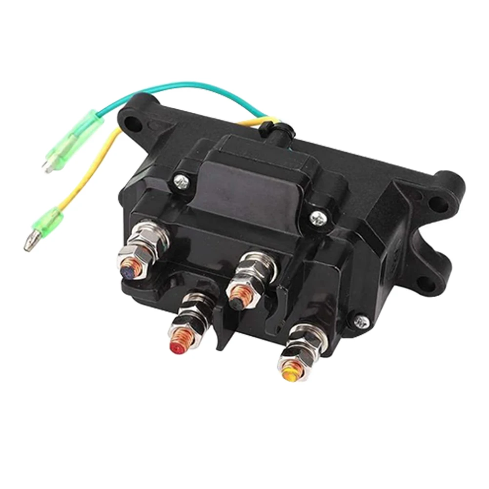 12V 250A Winch Solenoid Relay Contactor Durable Electric Truck Atv Utv Boat Replacement Switch Controller Waterproof Parts Kit
12V 250A Winch Solenoid Relay Contactor Durable Electric Truck Atv Utv Boat Replacement Switch Controller Waterproof Parts Kit