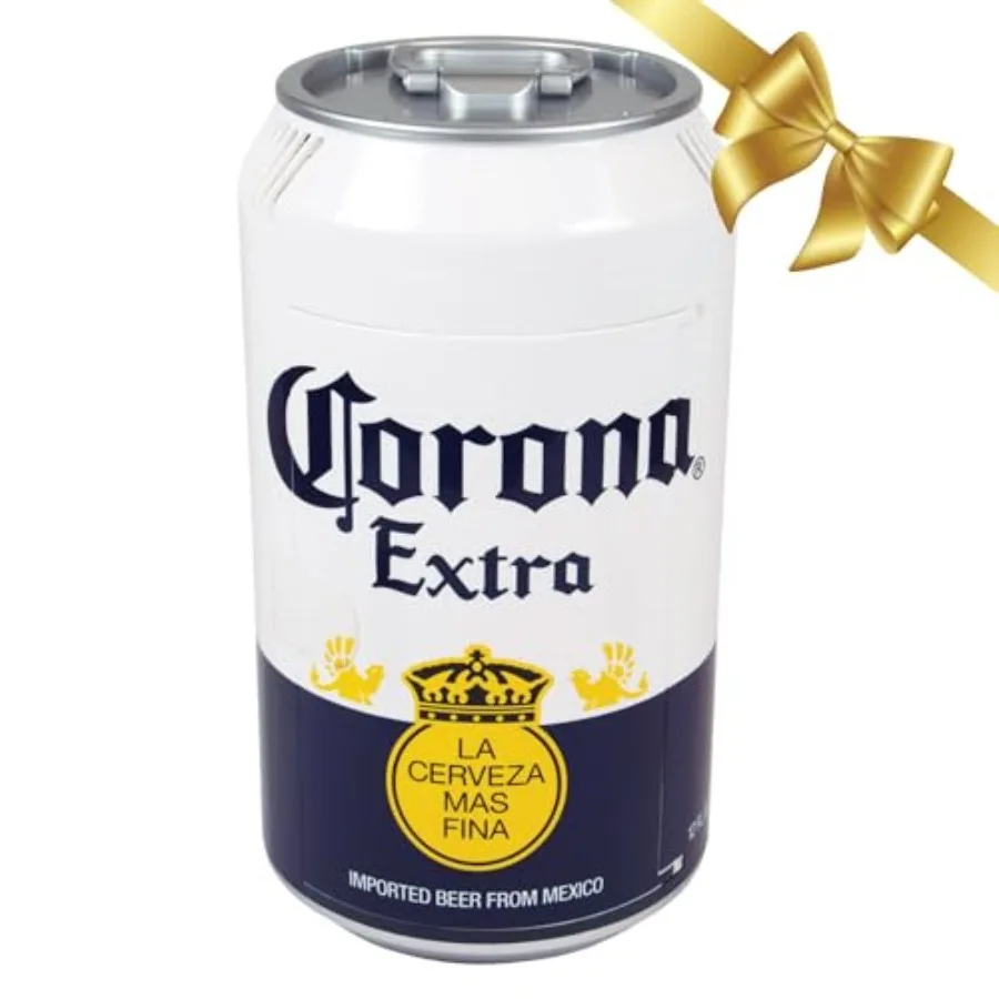 Corona Mini Fridge - Portable Table Top Beverage Cooler for Bedroom Office 12V 110V Fits 8 Cans Ideal for Car Dorm Outdoor Pati
Corona Mini Fridge - Portable Table Top Beverage Cooler for Bedroom Office 12V 110V Fits 8 Cans Ideal for Car Dorm Outdoor Pati
