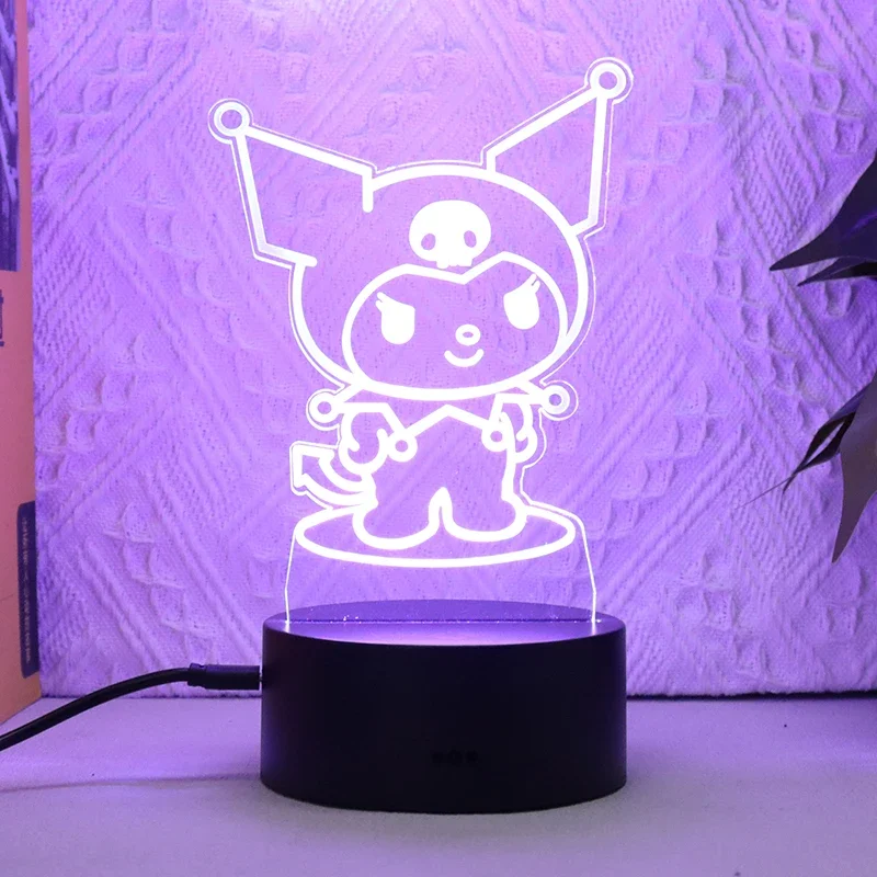Sanrio Kuromi Anime Figures Toys 3D Lamp Cinnamoroll Night Light Kawaii Room Decor Valentine’s Gift Grils Birthday Gifts
Sanrio Kuromi Anime Figures Toys 3D Lamp Cinnamoroll Night Light Kawaii Room Decor Valentine’s Gift Grils Birthday Gifts