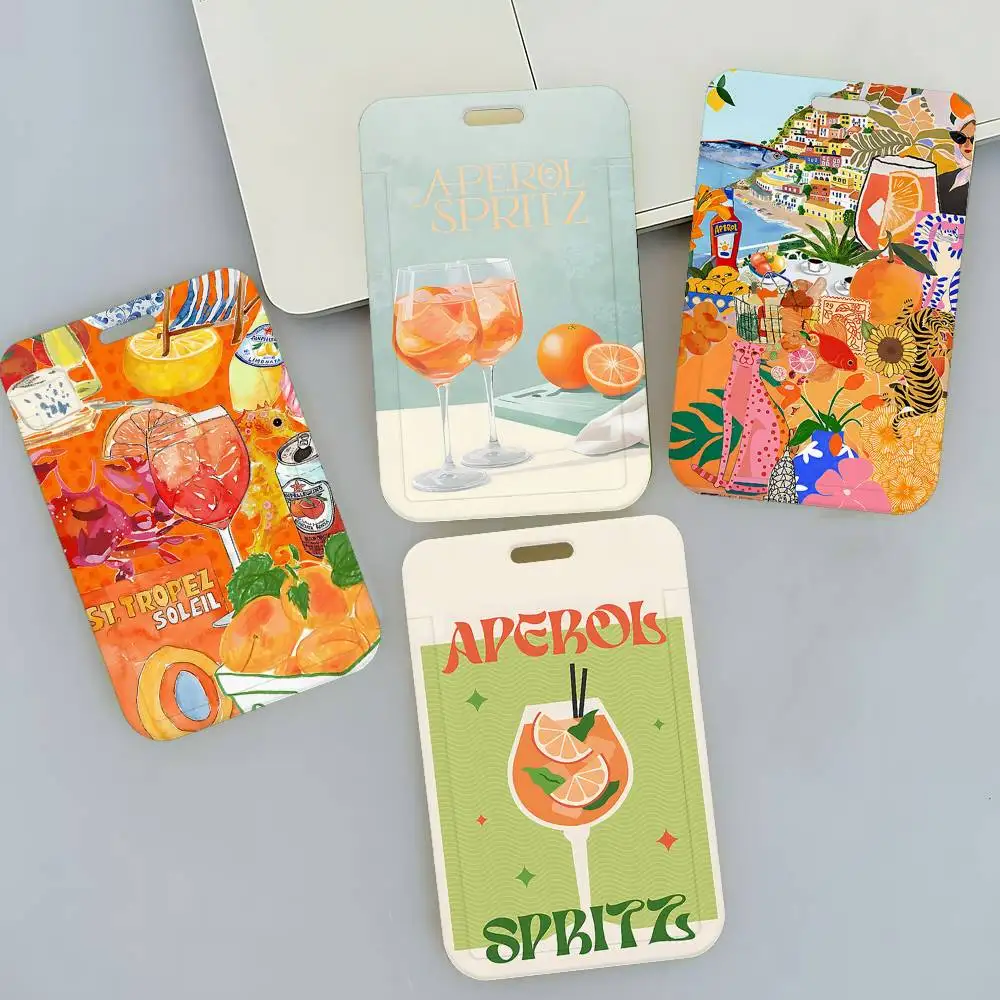 A-Aperol S-Spritz Badge Holder Lanyards Keychain Women New Card Holders Neck Straps Student Credential For Gift
A-Aperol S-Spritz Badge Holder Lanyards Keychain Women New Card Holders Neck Straps Student Credential For Gift