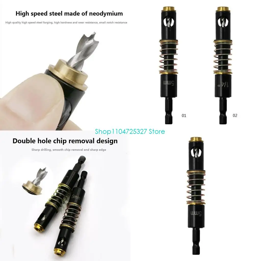 D8KF Hex Shank Center Drill Bit Multifunctional Door Window Cabinet Self Centering Hinge Tapper Core Hole Openning DIY Tools
D8KF Hex Shank Center Drill Bit Multifunctional Door Window Cabinet Self Centering Hinge Tapper Core Hole Openning DIY Tools