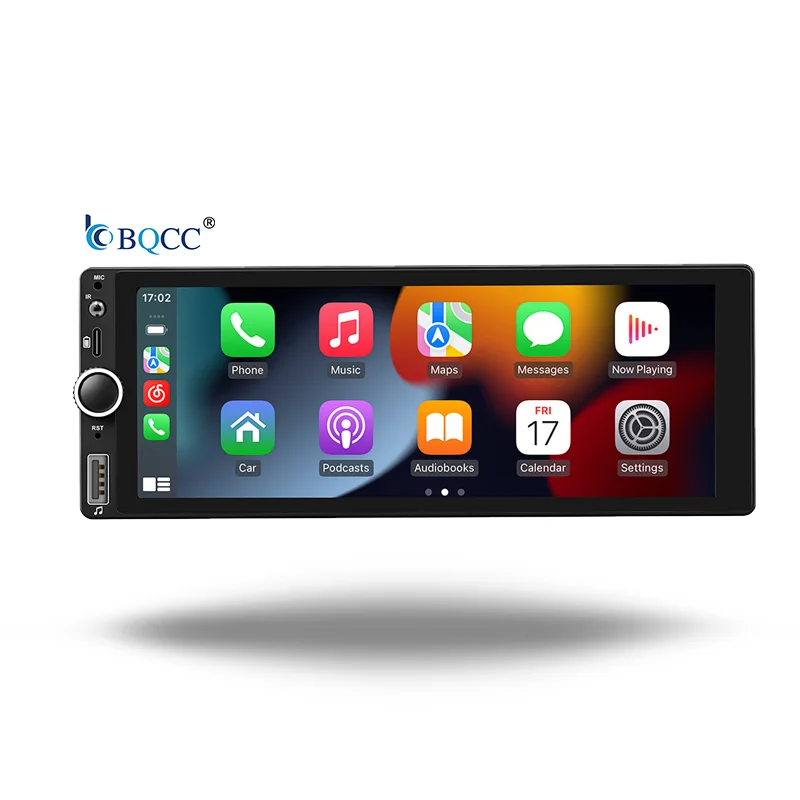 BQCC IDin 6.86" IPS Screen Android 13 Car Player WIFI GPS FM RDS ASP Wireless Carplay Android Auto Autoradio USP TYPE-C D6021A
BQCC IDin 6.86" IPS Screen Android 13 Car Player WIFI GPS FM RDS ASP Wireless Carplay Android Auto Autoradio USP TYPE-C D6021A