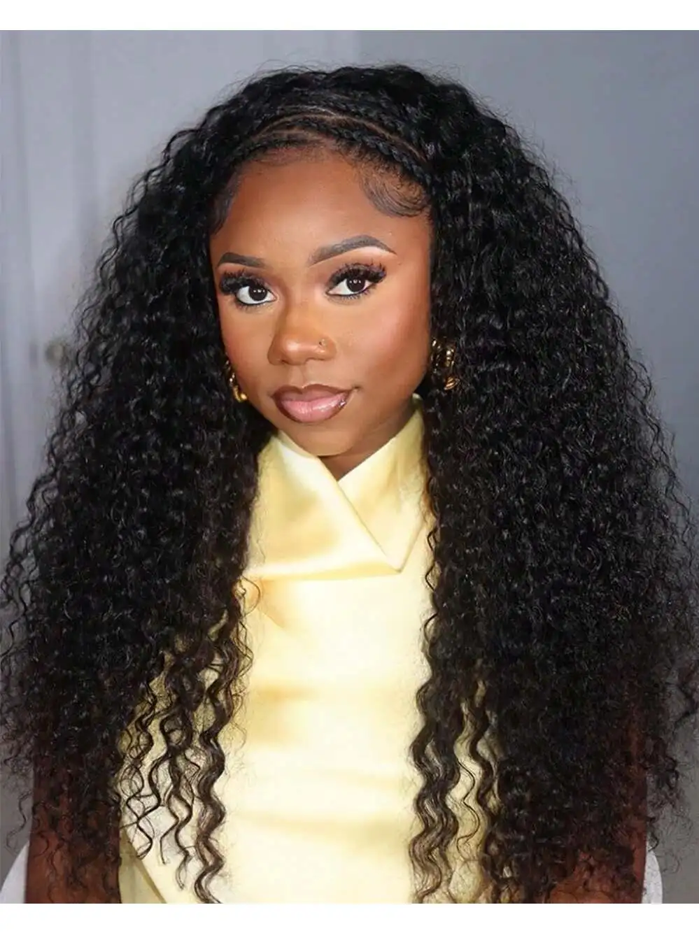 Кудрявый вьющийся парик 3 в 1, афро-кудрявый вьющийся парик с откидной крышкой, полупарики с шнурком, бесшовная одежда, бесклеевой парик Go
Кудрявый вьющийся парик 3 в 1, афро-кудрявый вьющийся парик с откидной крышкой, полупарики с шнурком, бесшовная одежда, бесклеевой парик Go