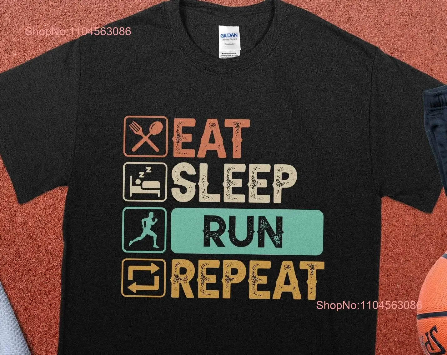 Eat Sleep Run Repeat Funny Runners Quote T Shirt Running Motivation for Marathon Humorous Workout long or short sleeves
Eat Sleep Run Repeat Funny Runners Quote T Shirt Running Motivation for Marathon Humorous Workout long or short sleeves