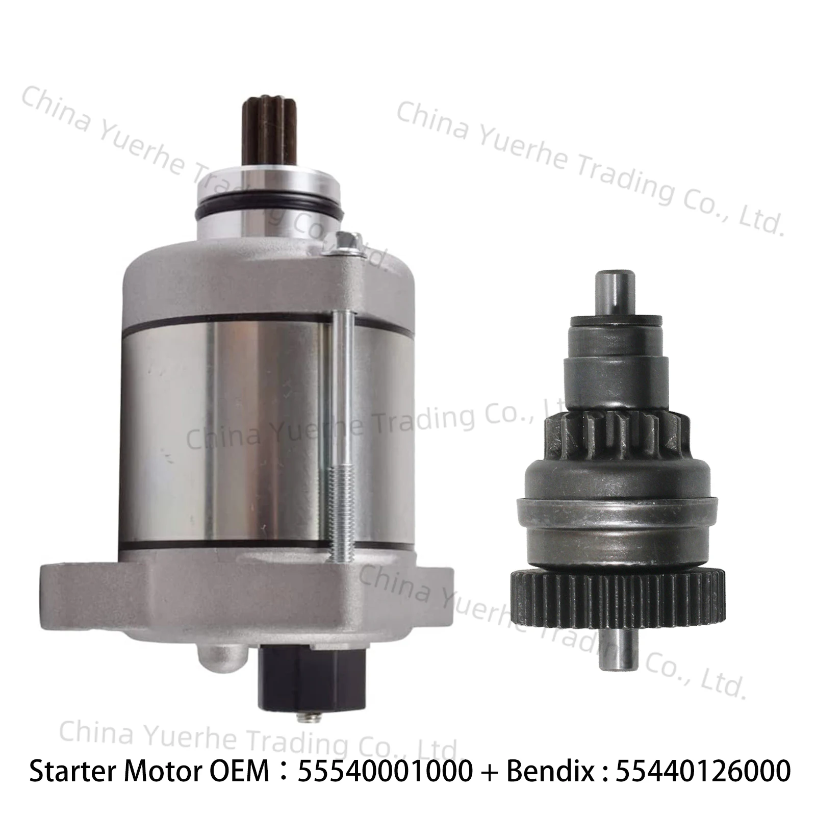Motorcycle Starter Motor Drive Bendix Engine Set For KTM 250 300 XC XC-W EXC Six Days CKD EXC TPI Motos 55440001000 55440126000
Motorcycle Starter Motor Drive Bendix Engine Set For KTM 250 300 XC XC-W EXC Six Days CKD EXC TPI Motos 55440001000 55440126000