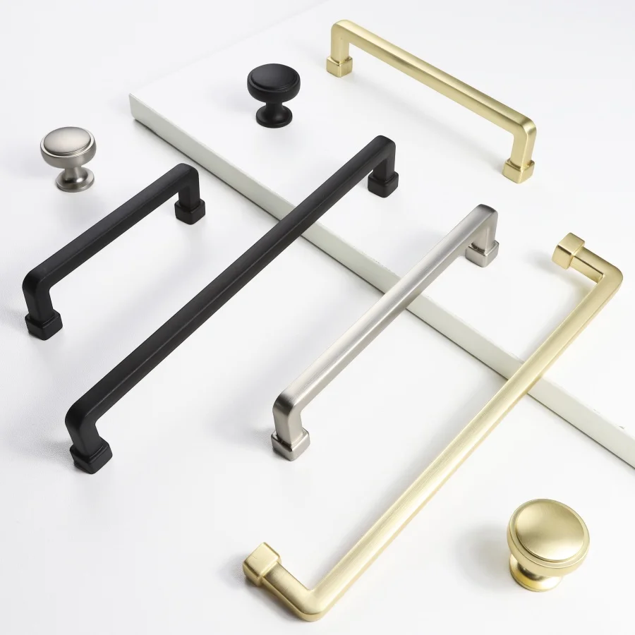 Modern Solid Furniture Pulls European Handles for Cabinets and Drawers Luxurious Wardrobe Kitchen Closet Knobs Decorations
Modern Solid Furniture Pulls European Handles for Cabinets and Drawers Luxurious Wardrobe Kitchen Closet Knobs Decorations
