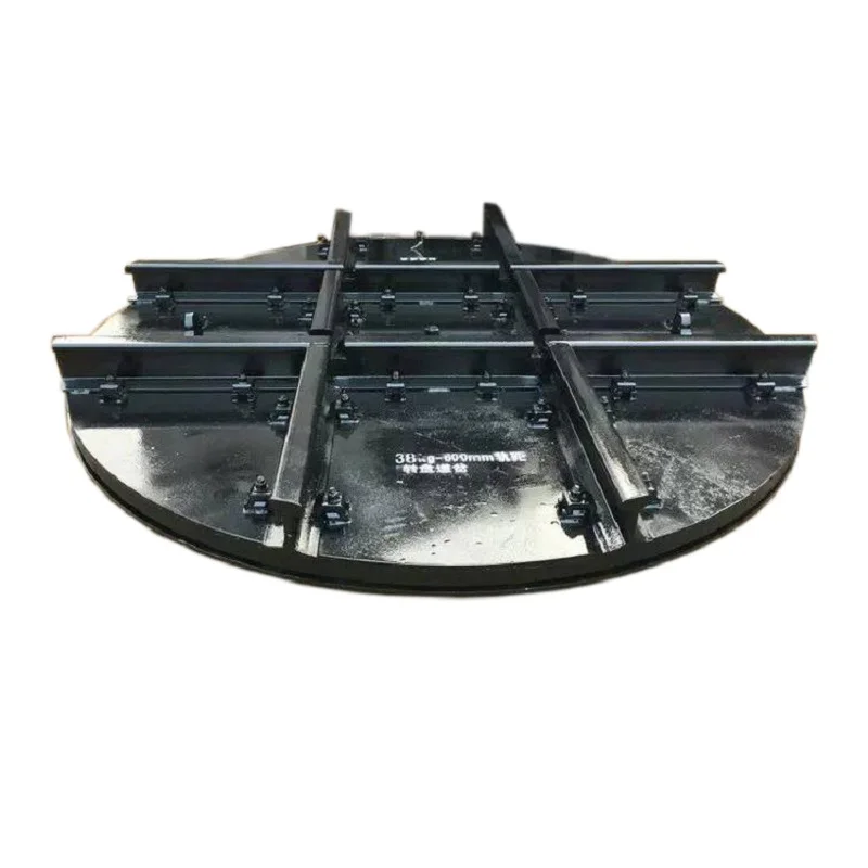 Mine heavy-duty track turntable 600 gauge cross-shaped mine rotatable track turntable turnout turning
Mine heavy-duty track turntable 600 gauge cross-shaped mine rotatable track turntable turnout turning