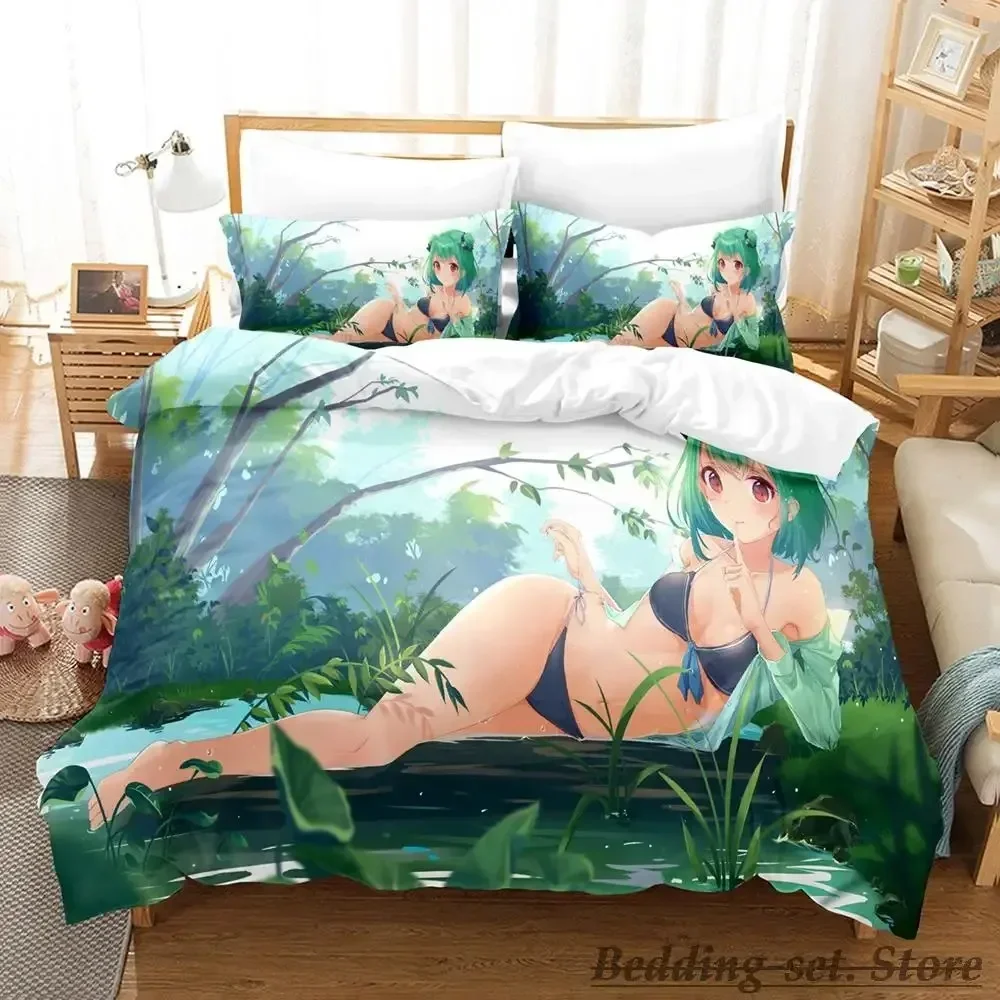 Vtuber Hololive Uruha Rushia Bedding Set Cartoon Anime three-piece set Adult Kid Bedroom Duvetcover Sets 3D Cute Bikini Girls
Vtuber Hololive Uruha Rushia Bedding Set Cartoon Anime three-piece set Adult Kid Bedroom Duvetcover Sets 3D Cute Bikini Girls