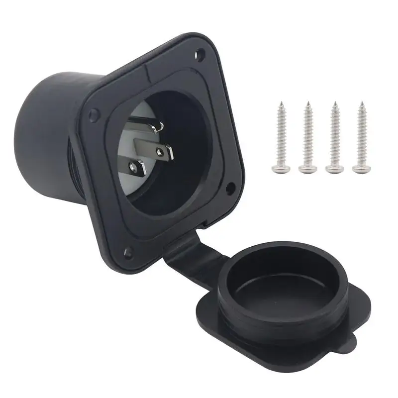 15A Flanged Inlet Waterproof Flanged Power Inlet RV Outlet Receptacle Wear-Resistant Male Electrical Outlet RV Electrical Outlet
15A Flanged Inlet Waterproof Flanged Power Inlet RV Outlet Receptacle Wear-Resistant Male Electrical Outlet RV Electrical Outlet