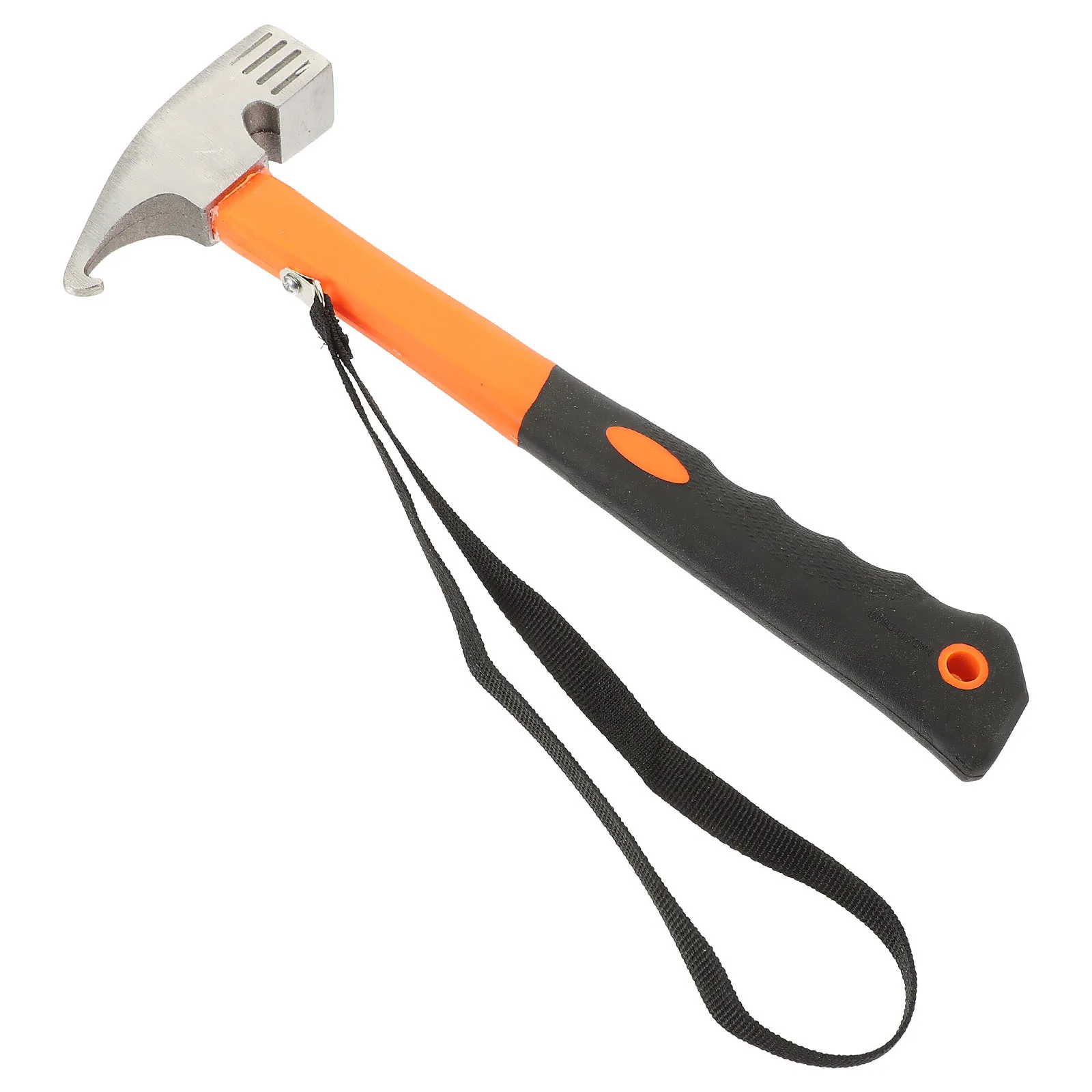 Portable Tent Stake Hammer Carbon Steel Head Ergonomic Handle Multi-Function Camping Hammer For Driving Extracting Stakes
Portable Tent Stake Hammer Carbon Steel Head Ergonomic Handle Multi-Function Camping Hammer For Driving Extracting Stakes