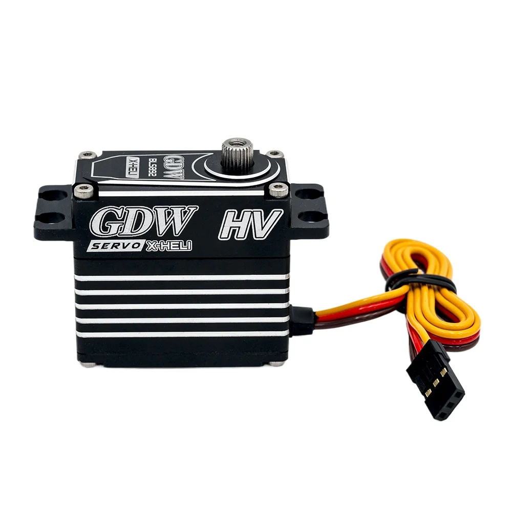 GDW BLS892 Digital Brushless Servo, 26kg Steel Gear for Helicopter Swashplate
GDW BLS892 Digital Brushless Servo, 26kg Steel Gear for Helicopter Swashplate