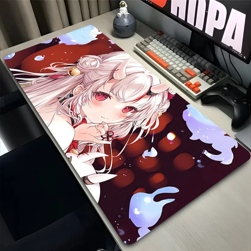 Mouse Pad Laptop Anime Extended Desktop Mat Computer Gamer Mousepad PC Gaming Accessories Hololive Nakiri Ayame HD Keyboard Pad
Mouse Pad Laptop Anime Extended Desktop Mat Computer Gamer Mousepad PC Gaming Accessories Hololive Nakiri Ayame HD Keyboard Pad