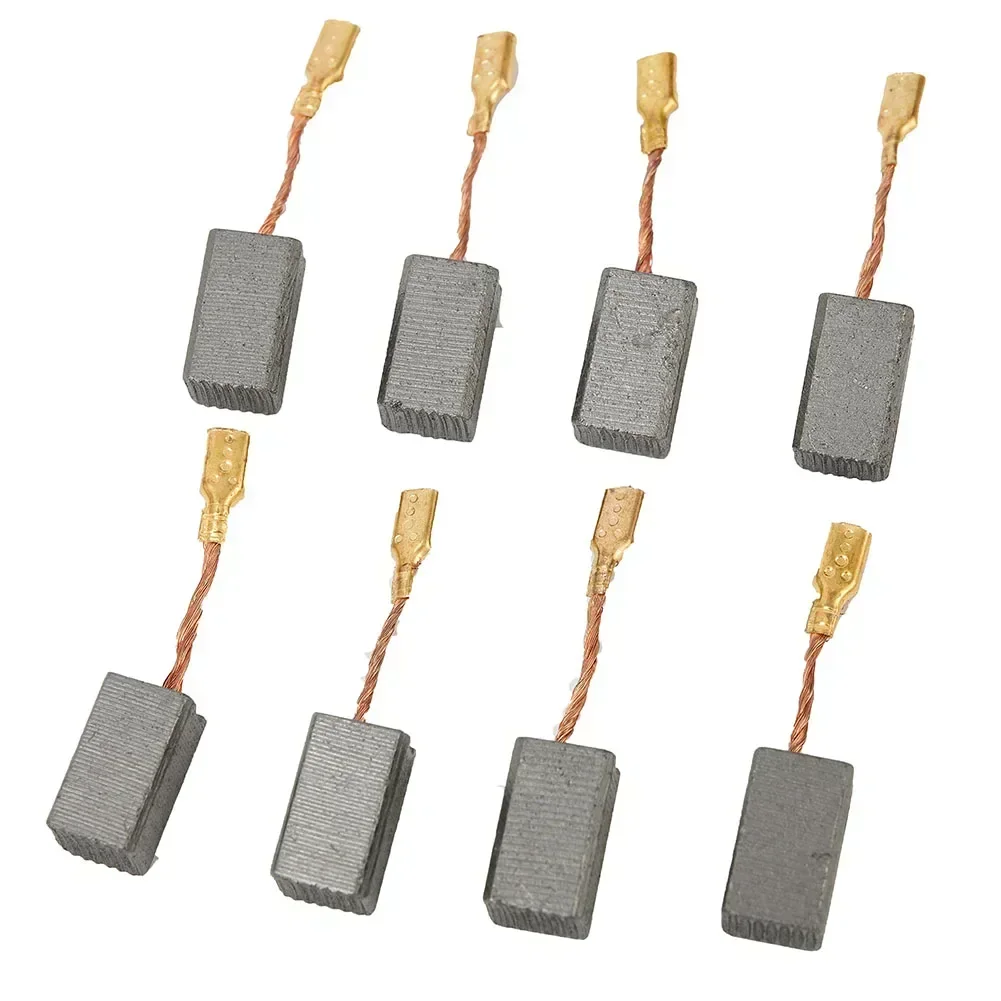 8 шт. угольные щетки 6,5 × 8 × 14 мм для угловой шлифовальной машины Bosch GWS 7-100 7-125, сменные щетки из углеродного волокна
8 шт. угольные щетки 6,5 × 8 × 14 мм для угловой шлифовальной машины Bosch GWS 7-100 7-125, сменные щетки из углеродного волокна
