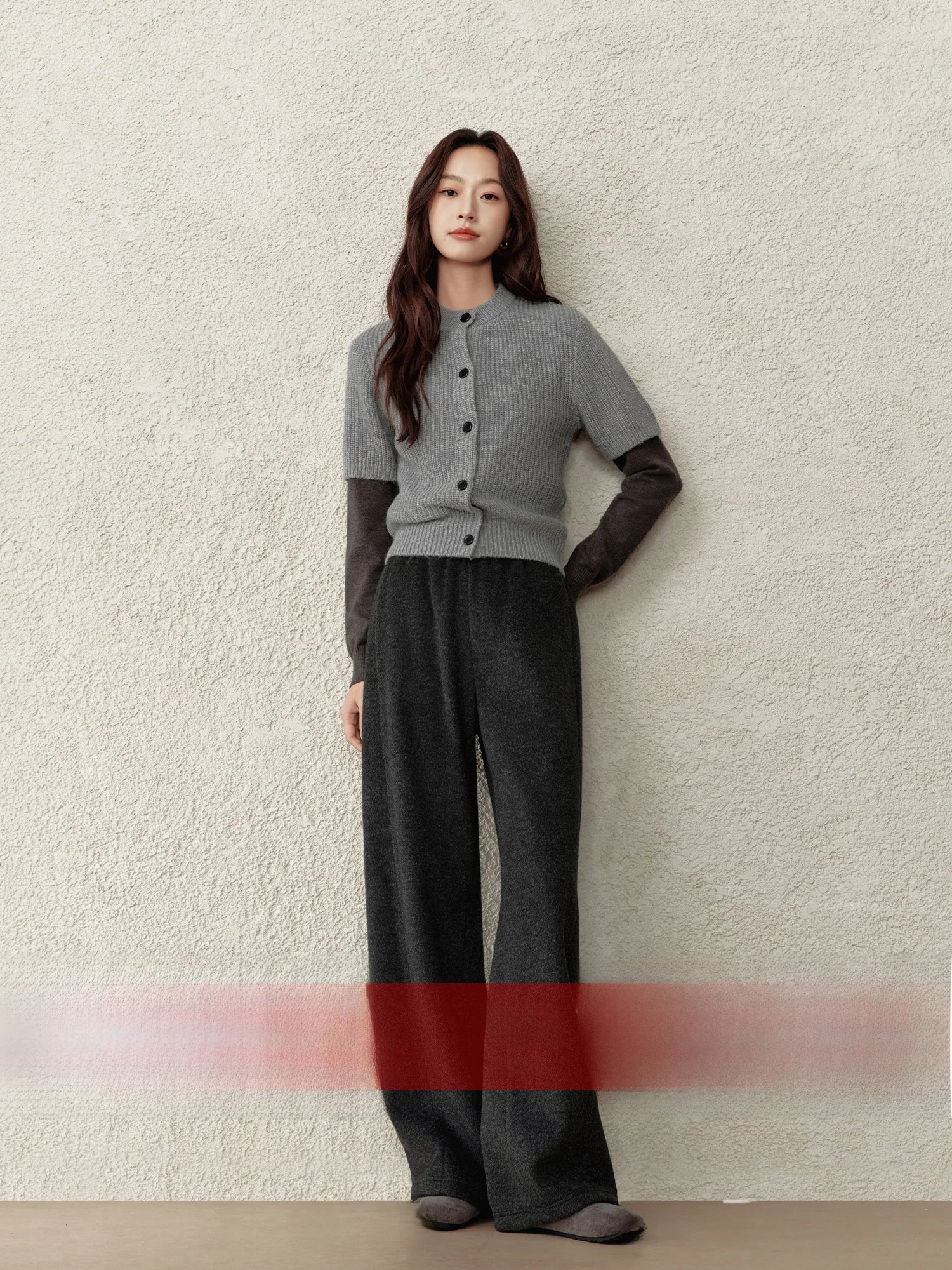 ay Woolen Casual Pants for Women Spring Autumn Loose Lazy Sle High Waist Knife Pants Comfortable Warm Polyester Blend
ay Woolen Casual Pants for Women Spring Autumn Loose Lazy Sle High Waist Knife Pants Comfortable Warm Polyester Blend