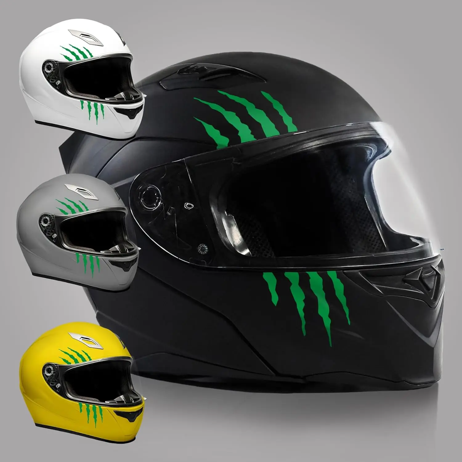Monster Claw Scratch Vinyl Decals Waterproof Sunproof Racing Sticker Motorcycle Scooter Helmet Fuel Tank Body PVC Refit Decor
Monster Claw Scratch Vinyl Decals Waterproof Sunproof Racing Sticker Motorcycle Scooter Helmet Fuel Tank Body PVC Refit Decor