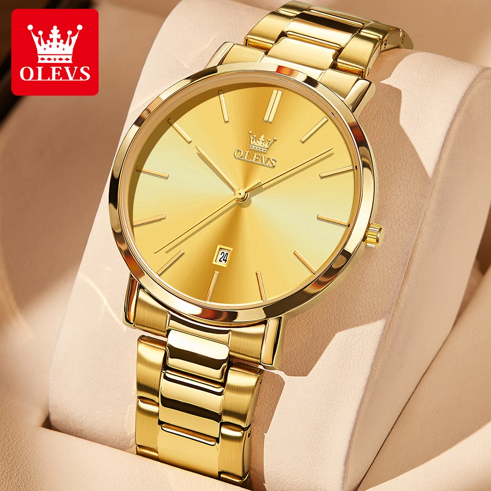 OLEVS Эксклюзивные классические мужские часы TY701, твердый ремешок из нержавеющей стали, водонепроницаемые мужские часы с автоматической датой
OLEVS Эксклюзивные классические мужские часы TY701, твердый ремешок из нержавеющей стали, водонепроницаемые мужские часы с автоматической датой