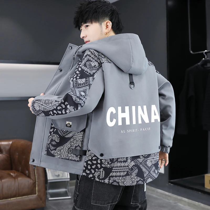 Stylish Youth Men's Jacket Spring Autumn New Korean Version Fashion Workwear Casual Versatile Handsome Male Outerwear
Stylish Youth Men's Jacket Spring Autumn New Korean Version Fashion Workwear Casual Versatile Handsome Male Outerwear