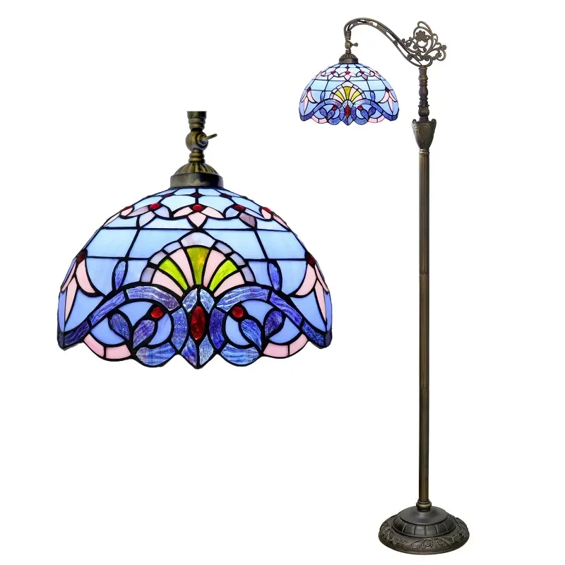 Tiffany Bohemian 40CM Blue Baroque Floor Lamp Interior Lighting Soft Arch Gooseneck
Tiffany Bohemian 40CM Blue Baroque Floor Lamp Interior Lighting Soft Arch Gooseneck