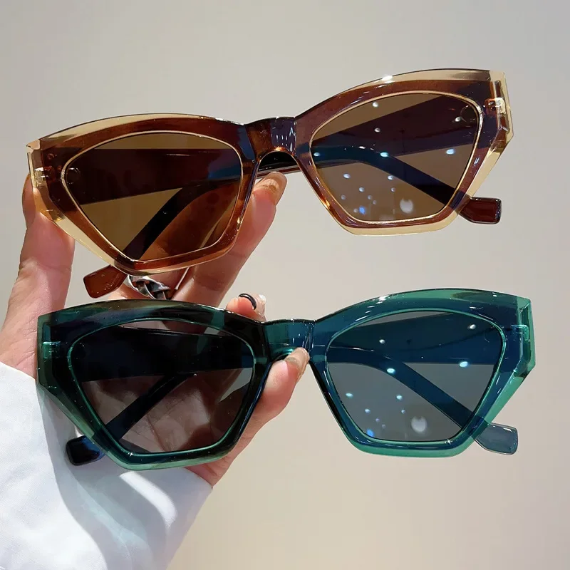 Fashion Vintage Cat Eye Sunglasses Women 2023 Trendy Sun Glasses Punk Luxury Brand Designer Double Color Sexy Lady Shades UV400
Fashion Vintage Cat Eye Sunglasses Women 2023 Trendy Sun Glasses Punk Luxury Brand Designer Double Color Sexy Lady Shades UV400