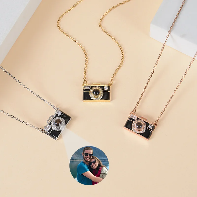 Personalized Photo Beaded Necklace With Camera-shaped Custom Projection Photo Pendant Anniversary Birthday Gift, Couples Jewelry
Personalized Photo Beaded Necklace With Camera-shaped Custom Projection Photo Pendant Anniversary Birthday Gift, Couples Jewelry