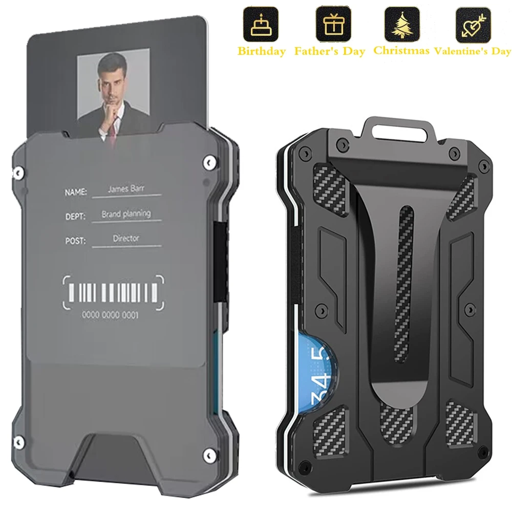 Money Clip Tactical Wallet, Carbon Fiber Wallet, RFID Blocking Minimalist Wallet, Slim Cash Credit Card Holder, Credit Card Hold
Money Clip Tactical Wallet, Carbon Fiber Wallet, RFID Blocking Minimalist Wallet, Slim Cash Credit Card Holder, Credit Card Hold