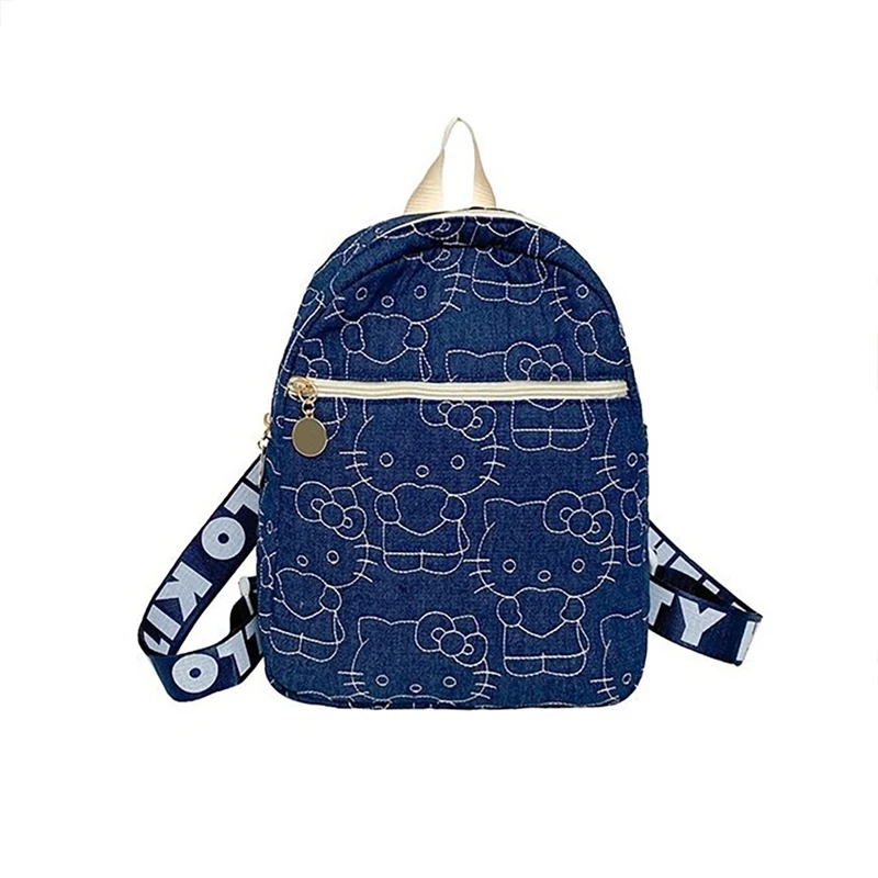 Sanrio Denim Hello Kitty Backpack Shoulder Bag for Women Durable Portable Girls Bag Casual Mini Backpacks
Sanrio Denim Hello Kitty Backpack Shoulder Bag for Women Durable Portable Girls Bag Casual Mini Backpacks
