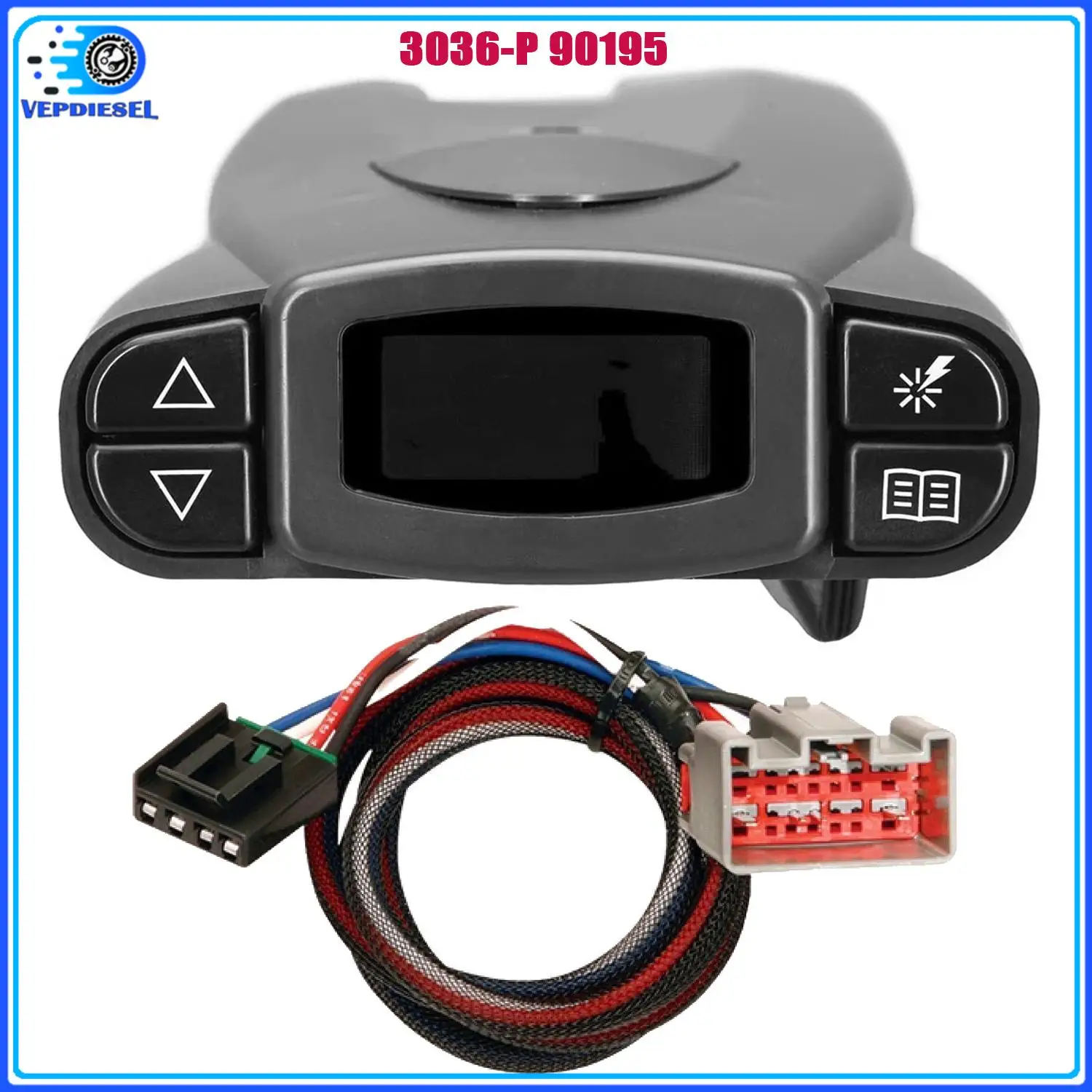 3036-P 2-Plug RV Trailer Brake Controller Wiring Harness Adapter For Ford F250 F350 F450 Super Duty Flex 2008-2016
3036-P 2-Plug RV Trailer Brake Controller Wiring Harness Adapter For Ford F250 F350 F450 Super Duty Flex 2008-2016