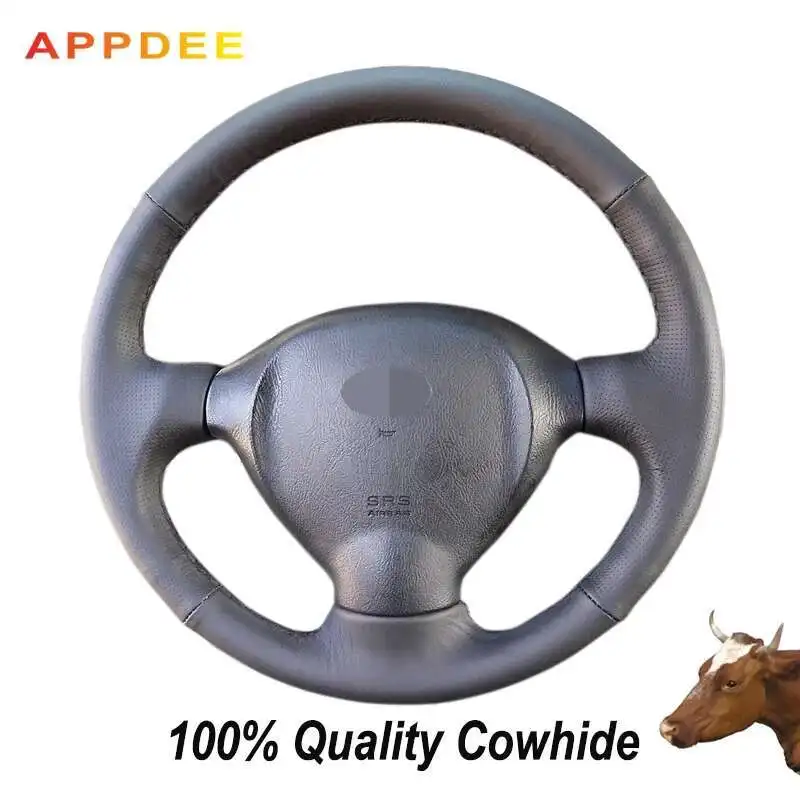 APPDEE черный чехол на руль автомобиля из натуральной кожи сшивкой вручную для Hyundai Santa Fe
APPDEE черный чехол на руль автомобиля из натуральной кожи сшивкой вручную для Hyundai Santa Fe