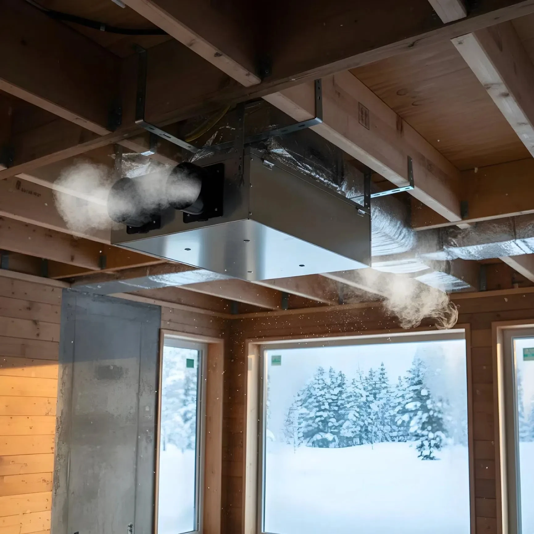 Mechanical Ventilation Heat Recovery (MVHR) Recuperator Energy Saving For Ventilation System For Outdoor Hotel Kitchen Bathroom
Mechanical Ventilation Heat Recovery (MVHR) Recuperator Energy Saving For Ventilation System For Outdoor Hotel Kitchen Bathroom