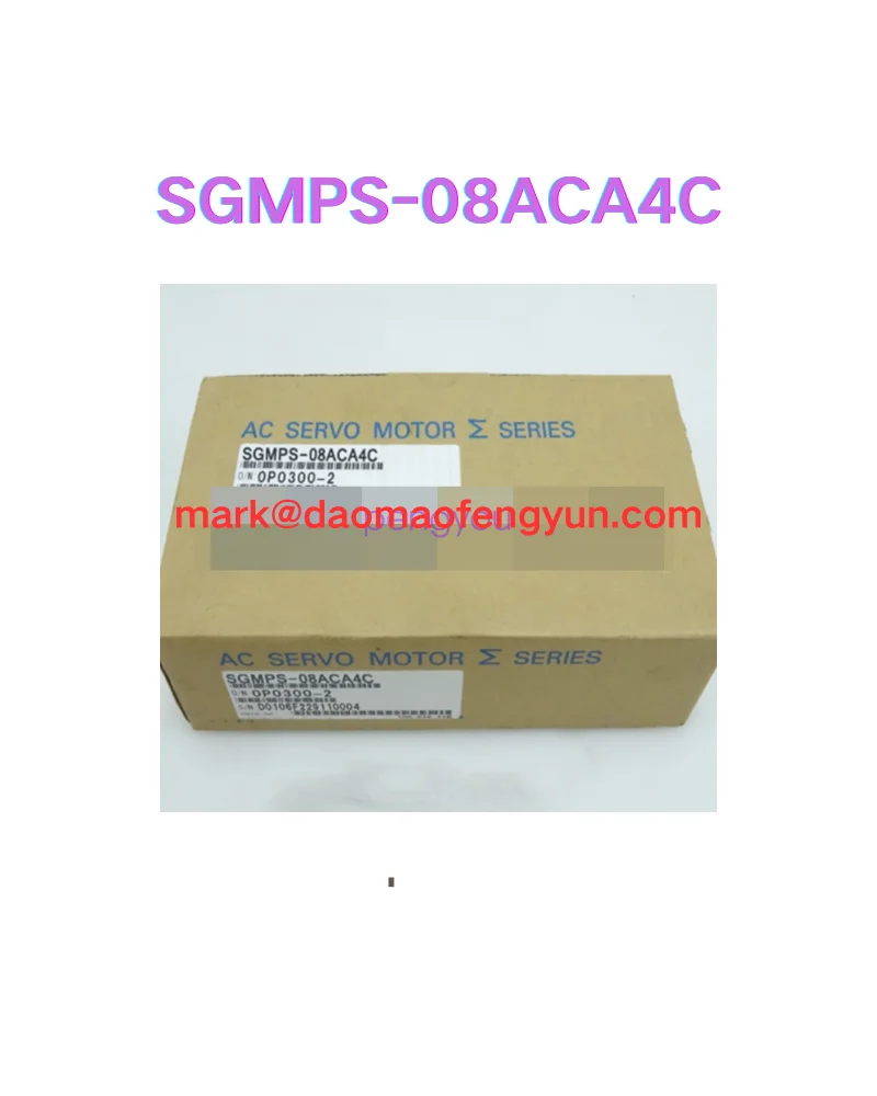 SGMPS-08ACA4C New servo motor,
SGMPS-08ACA4C New servo motor,