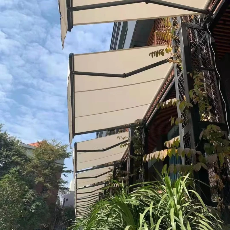 Full Cassette Retractable Folding Arm Awning Polycarbonate PU Coated Retractable Awning Retractable
Full Cassette Retractable Folding Arm Awning Polycarbonate PU Coated Retractable Awning Retractable