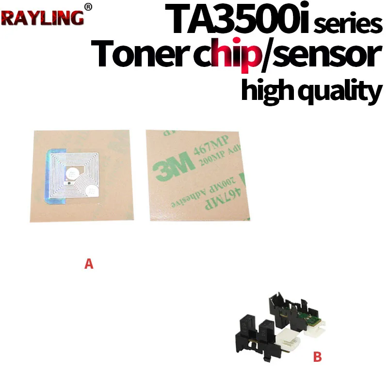 5X чип тонера/датчик лотка для бумаги для Kyocera TASKalfa TK-6307 6308 3500i 4500i 5500i 3501i 4501i 5501i
5X чип тонера/датчик лотка для бумаги для Kyocera TASKalfa TK-6307 6308 3500i 4500i 5500i 3501i 4501i 5501i