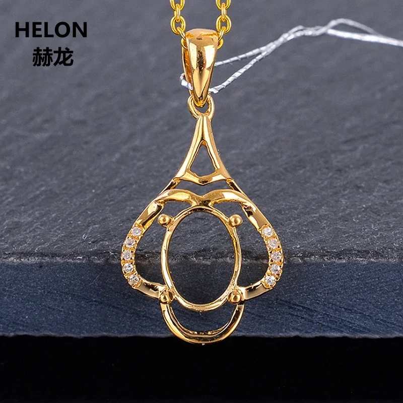 6X8MM Oval Cut Semi Mount Natural Diamonds Pendant Solid 10k Yellow Gold Women Pendant Fine Jewelry Rose Yellow Gold Optional
6X8MM Oval Cut Semi Mount Natural Diamonds Pendant Solid 10k Yellow Gold Women Pendant Fine Jewelry Rose Yellow Gold Optional