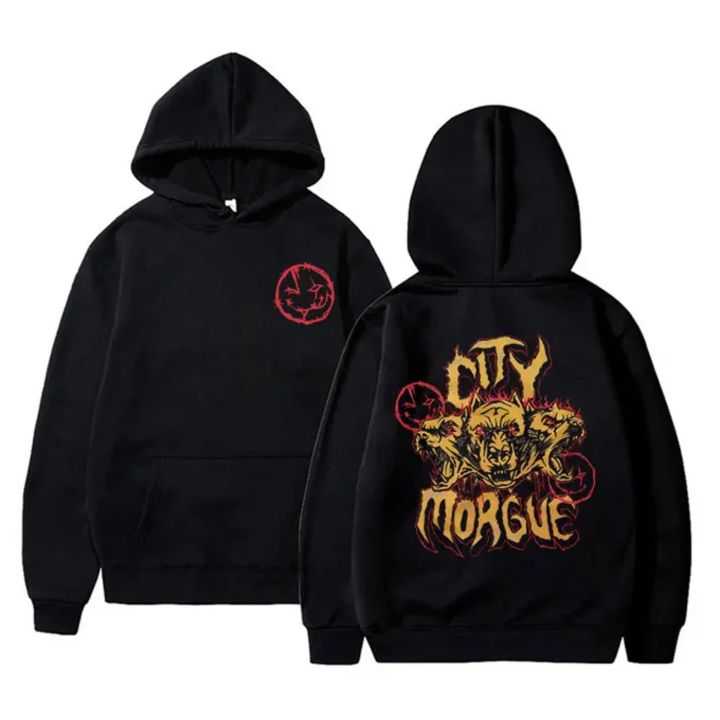 Rapper City Morgue Hip Hop Oversized Hoodie Men Women Fashion Casual Sweatshirt Branded Men's Hoodies Male Oversized Streetwear
Rapper City Morgue Hip Hop Oversized Hoodie Men Women Fashion Casual Sweatshirt Branded Men's Hoodies Male Oversized Streetwear