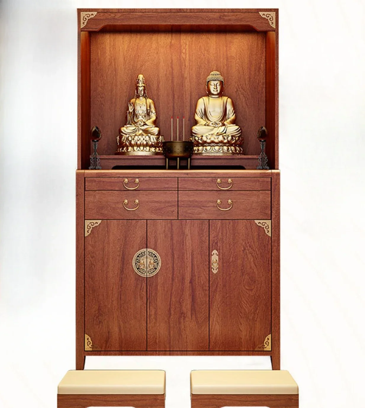 Household altar, solid wood Buddha worship cabinet, God of Wealth cabinet, altar cabinet, Buddha niche
Household altar, solid wood Buddha worship cabinet, God of Wealth cabinet, altar cabinet, Buddha niche