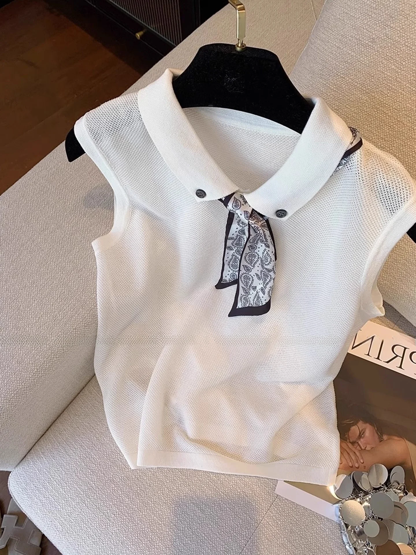 Ele Knitted Ice Silk Svel Ne Top for Women Soft Comfortable Skin-friendly High-end Faion Korean Sle
Ele Knitted Ice Silk Svel Ne Top for Women Soft Comfortable Skin-friendly High-end Faion Korean Sle