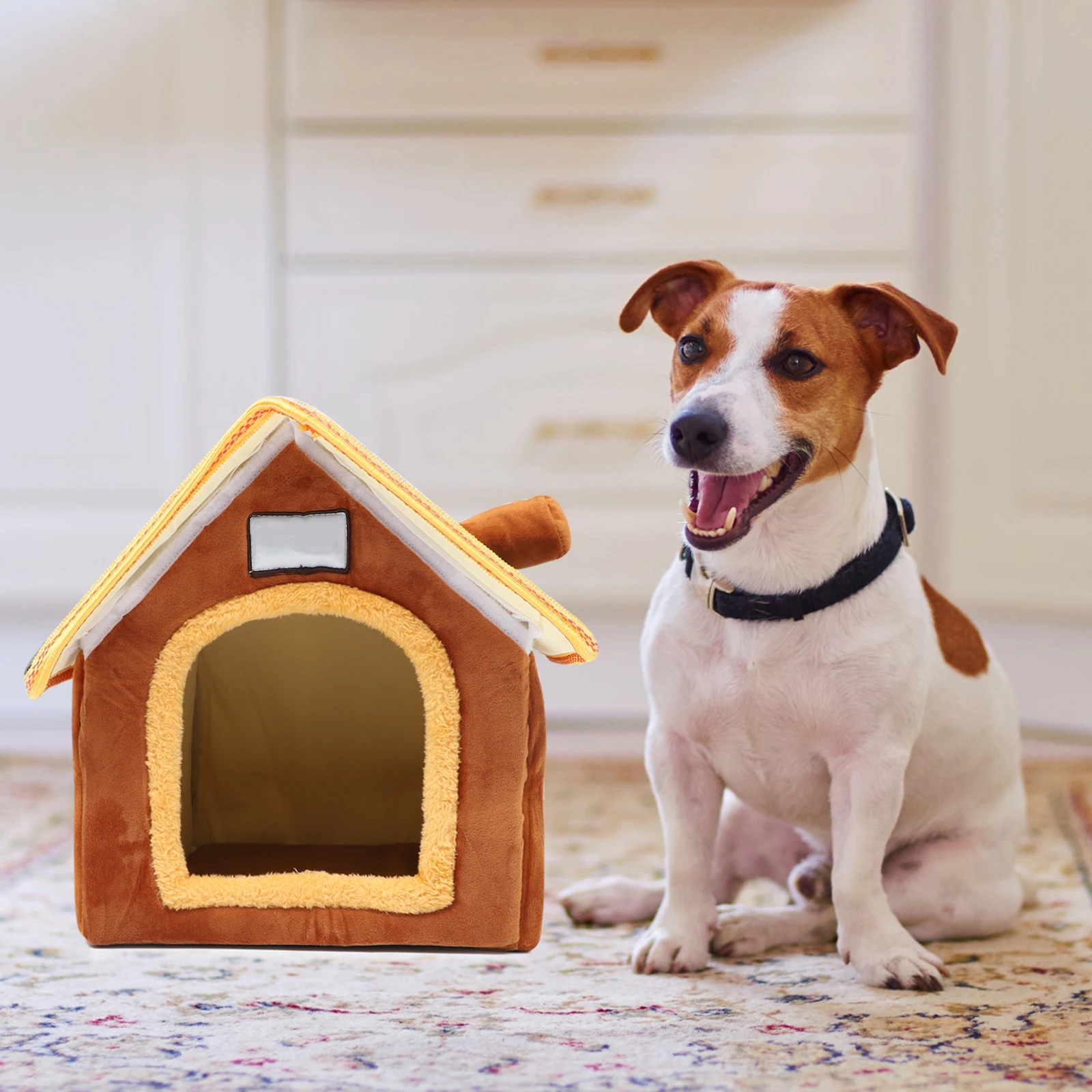 Removable Cat Nest Sleeping Bed Pet Supplies Detachable Small Dog House Washable
Removable Cat Nest Sleeping Bed Pet Supplies Detachable Small Dog House Washable