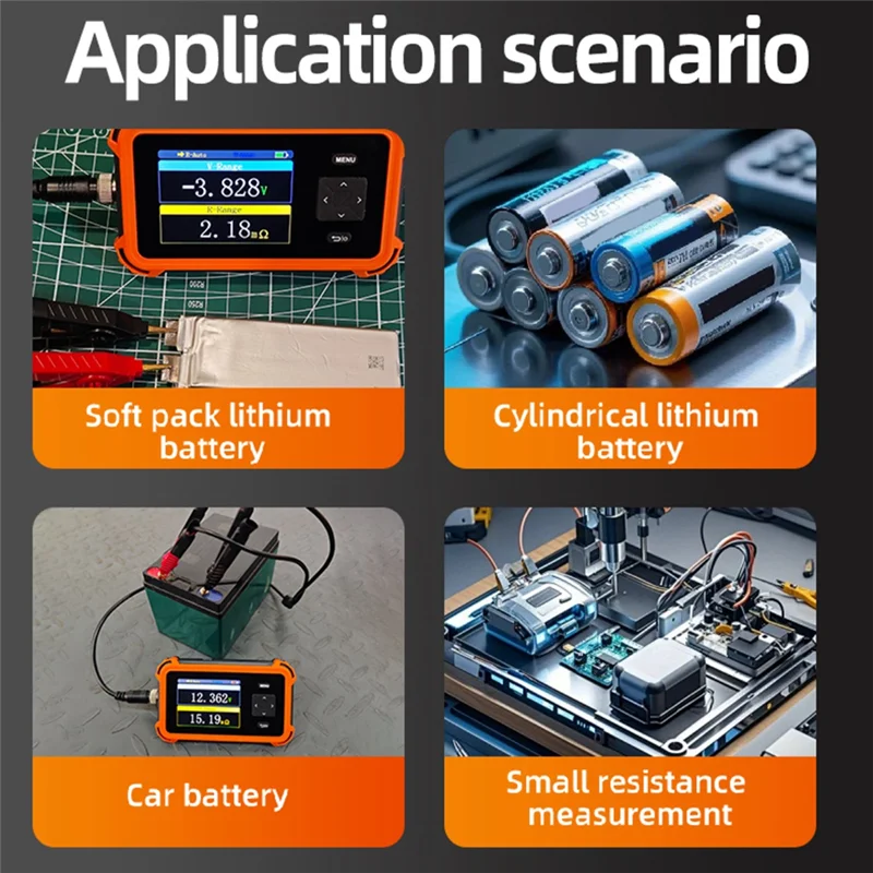 YLS-Battery Tester For 18650 Battery Lithium Battery Analyzer High-Precision Trithium Lithium Lron Phosphate Battery Tester
YLS-Battery Tester For 18650 Battery Lithium Battery Analyzer High-Precision Trithium Lithium Lron Phosphate Battery Tester