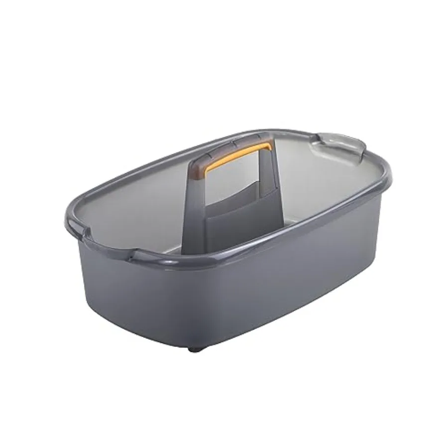 Cleaning Storage Caddy with Handle Plastic Multipurpose Organizer, Rectangle
Cleaning Storage Caddy with Handle Plastic Multipurpose Organizer, Rectangle