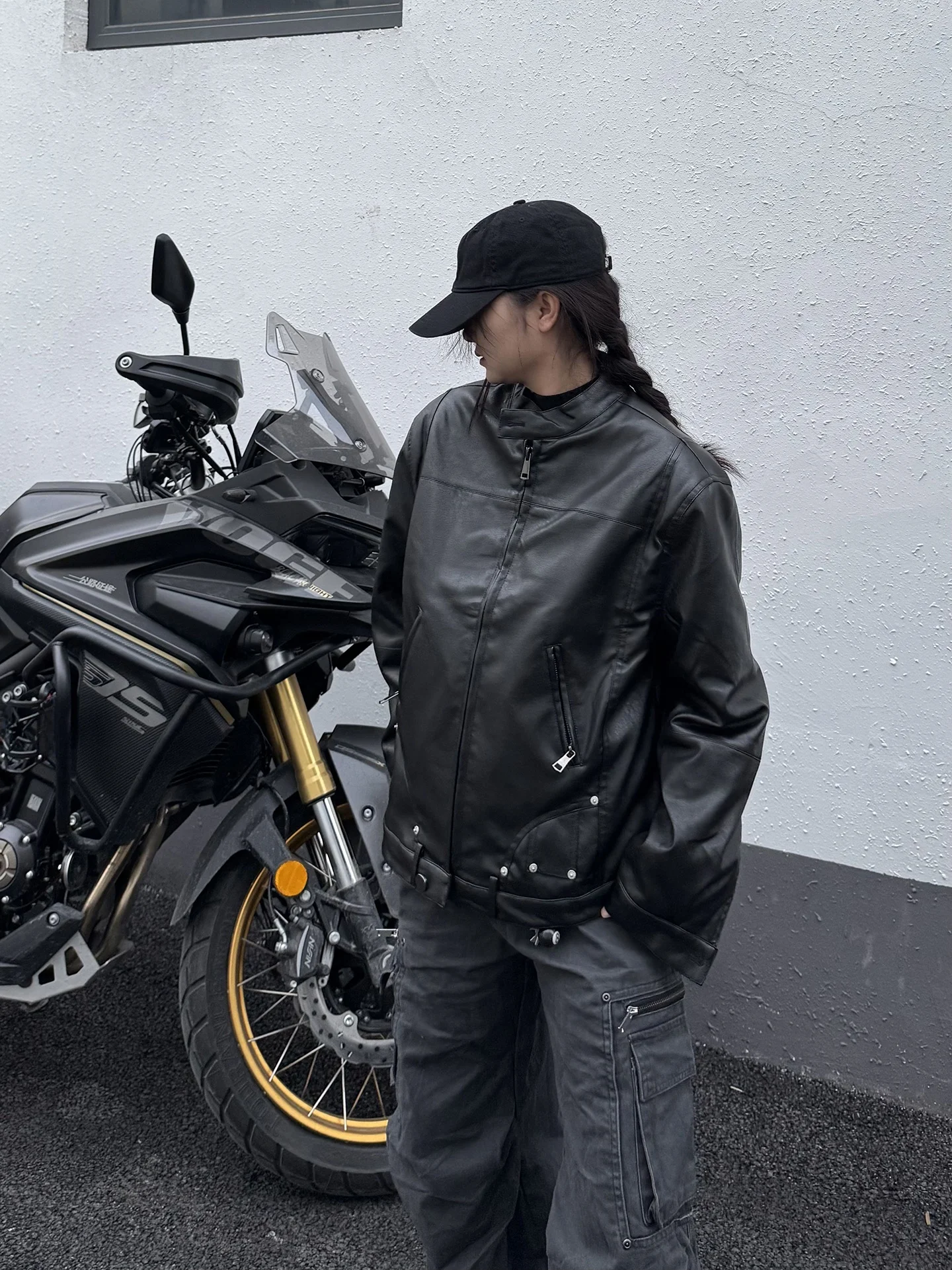 American Retro PU Leather down Jaet Men's Winter High-End Feel Cool Motorcycle Leather Coat Trendy Ci Casual Long Sve
American Retro PU Leather down Jaet Men's Winter High-End Feel Cool Motorcycle Leather Coat Trendy Ci Casual Long Sve