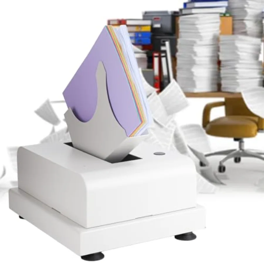 Automatic Desktop Paper Jogger 500-page Large Capacity 5 Seconds to Straighten 2800 RPM High-Frequency Vibration for A4 A5 A6 F
Automatic Desktop Paper Jogger 500-page Large Capacity 5 Seconds to Straighten 2800 RPM High-Frequency Vibration for A4 A5 A6 F
