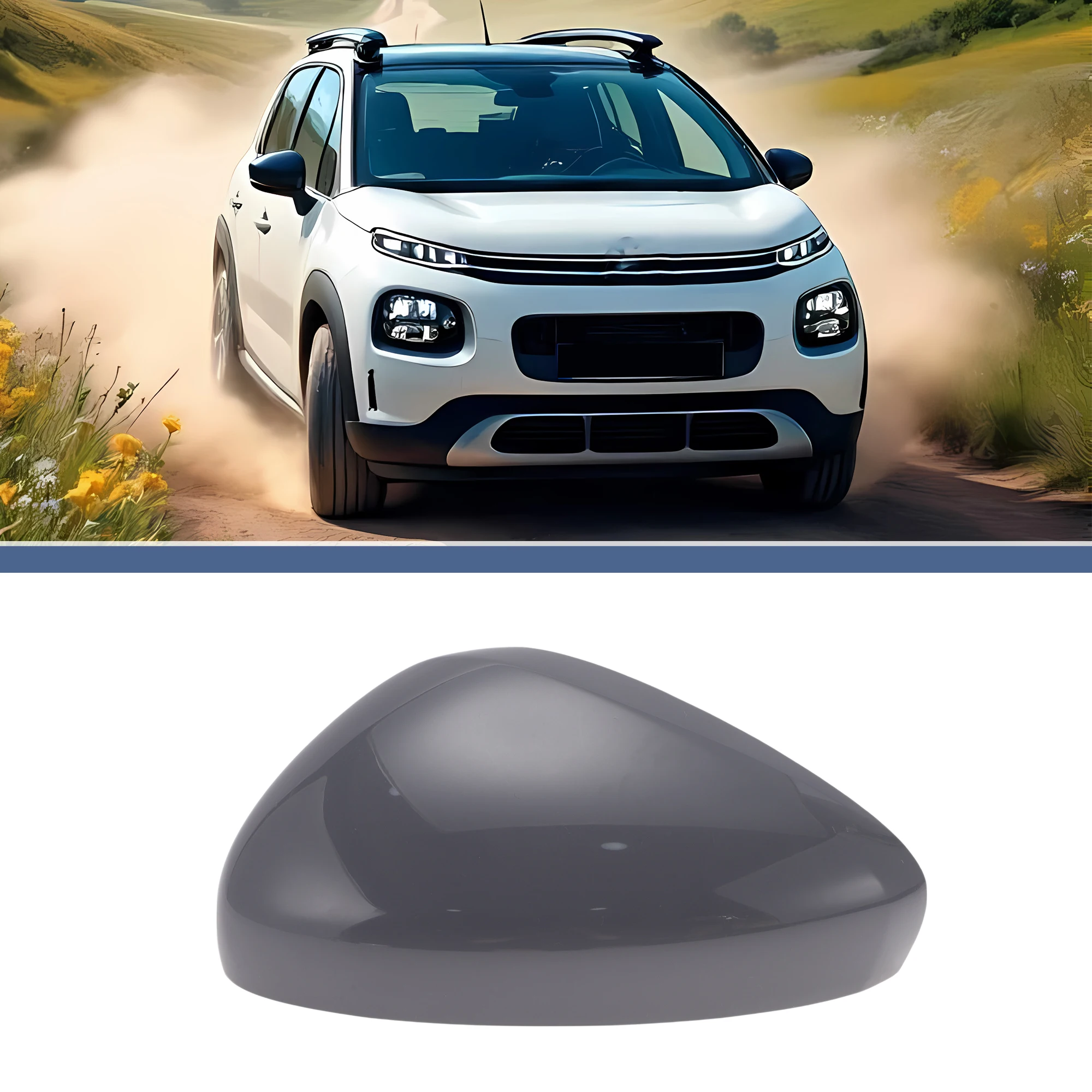 UXCELL Mirror Cover Cap Replacement Gray for CITROEN C3 II 2010-2016 1 Pc
UXCELL Mirror Cover Cap Replacement Gray for CITROEN C3 II 2010-2016 1 Pc