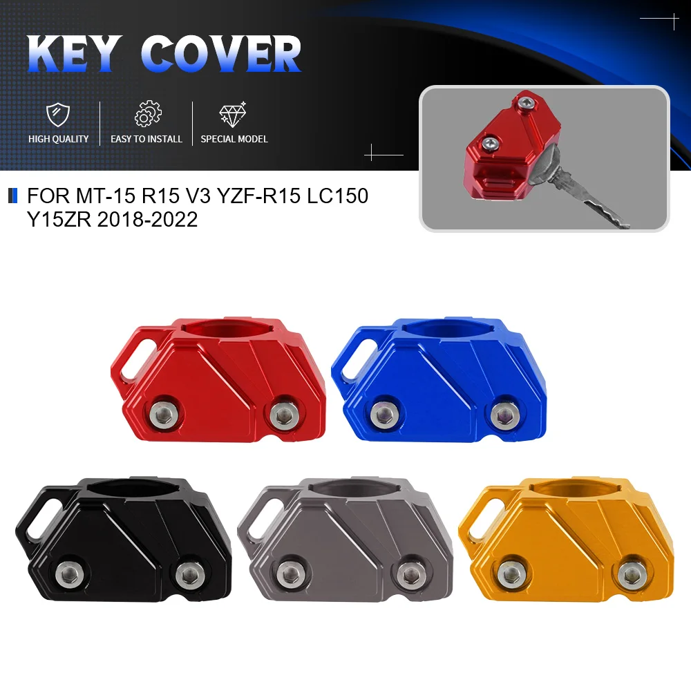 For Yamaha MT-15 R15 V3 YZF-R15 LC150 Y15ZR 2018-2022 Motorcycle Accessories CNC Key Cover Cap Creative Products Keys Case Shell
For Yamaha MT-15 R15 V3 YZF-R15 LC150 Y15ZR 2018-2022 Motorcycle Accessories CNC Key Cover Cap Creative Products Keys Case Shell