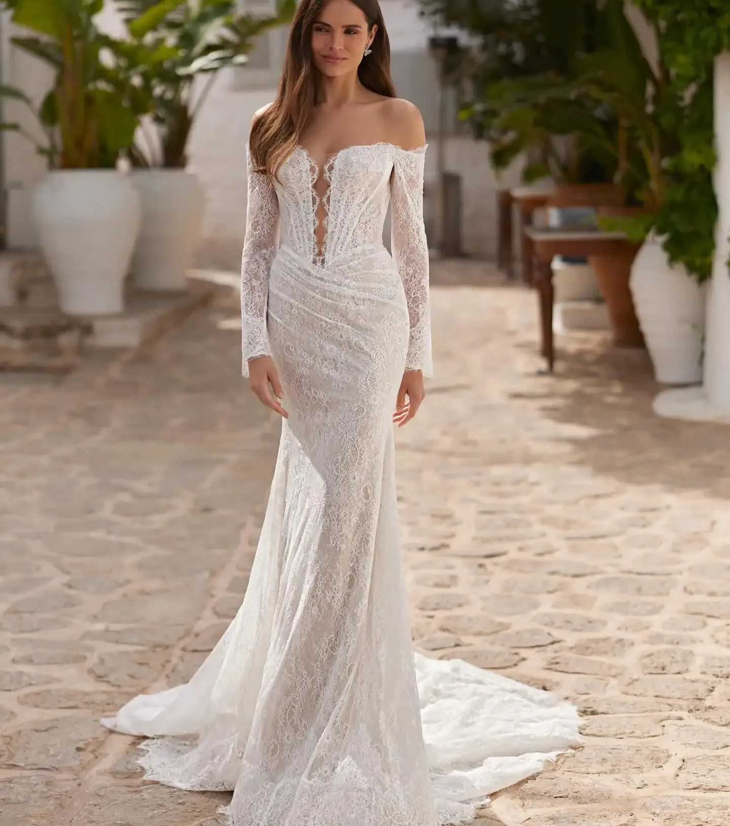 High End Mermaid Wedding Dress 2026 Off the Shoulder Long Sleeves Illusion Lace Bridal Gowns Bride Dresses Vestidos De Noiva
High End Mermaid Wedding Dress 2026 Off the Shoulder Long Sleeves Illusion Lace Bridal Gowns Bride Dresses Vestidos De Noiva