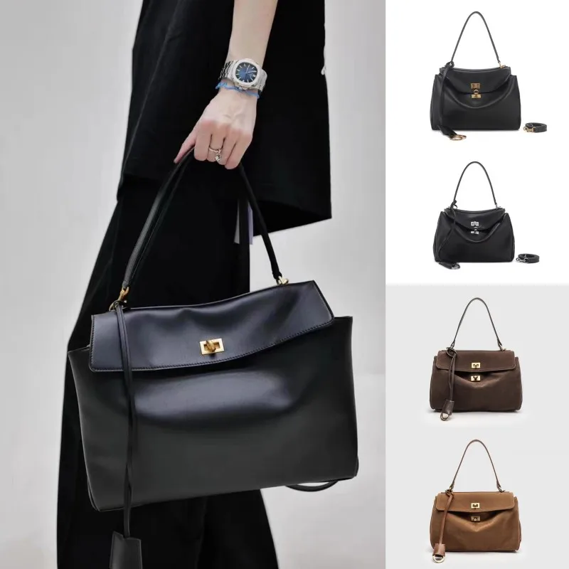 New Rodeo Black Leather Tote Bag High Quality Shoulder Messenger Large Capacity Underarm Bags Suede handbag Women Buckle Bag
New Rodeo Black Leather Tote Bag High Quality Shoulder Messenger Large Capacity Underarm Bags Suede handbag Women Buckle Bag