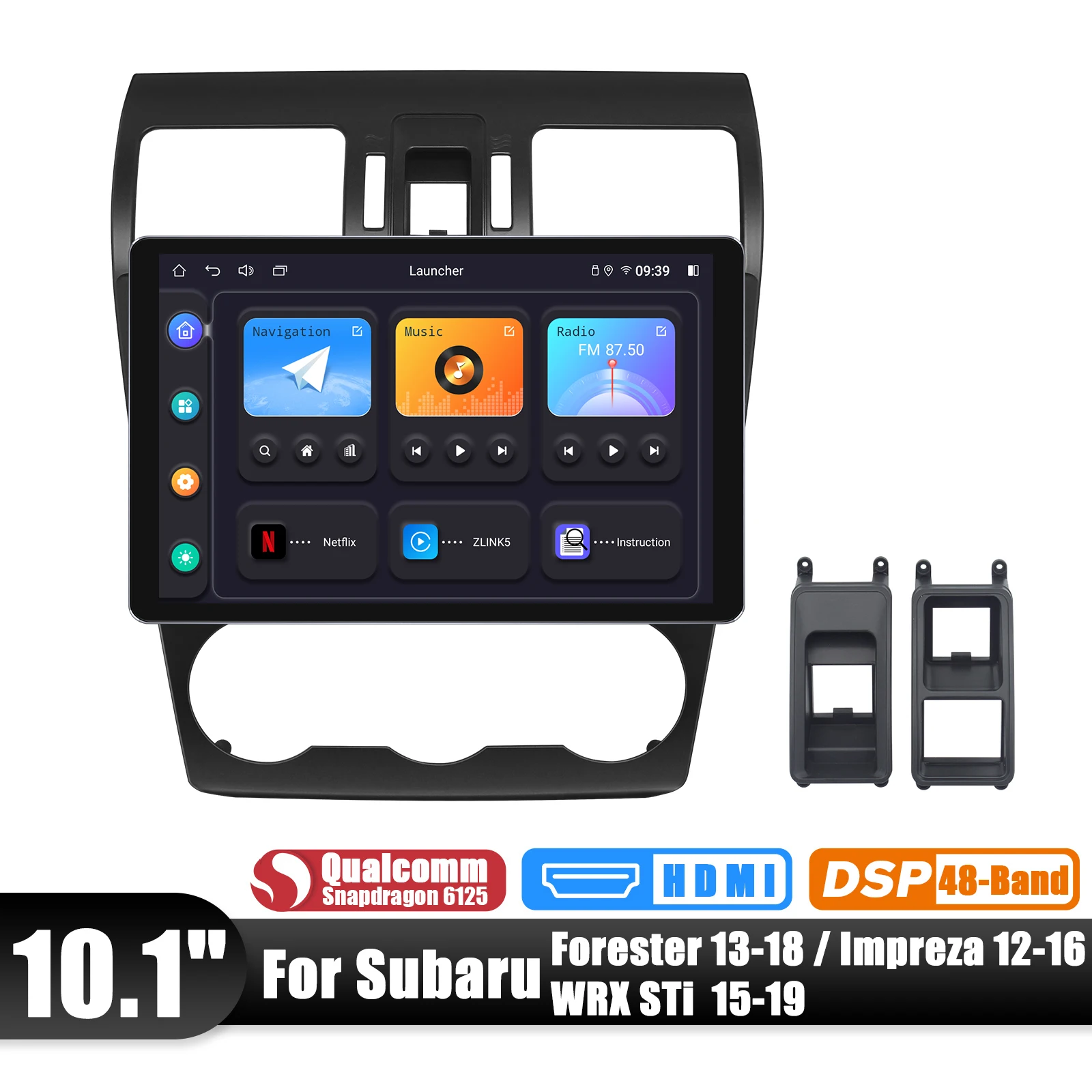 JOYFORWA 10.1" Touch Screen 1280*800 Android 12.0 Car Stereo Radio Multimedia Player For Subaru Forester WRX STi 2012-2018 
JOYFORWA 10.1" Touch Screen 1280*800 Android 12.0 Car Stereo Radio Multimedia Player For Subaru Forester WRX STi 2012-2018