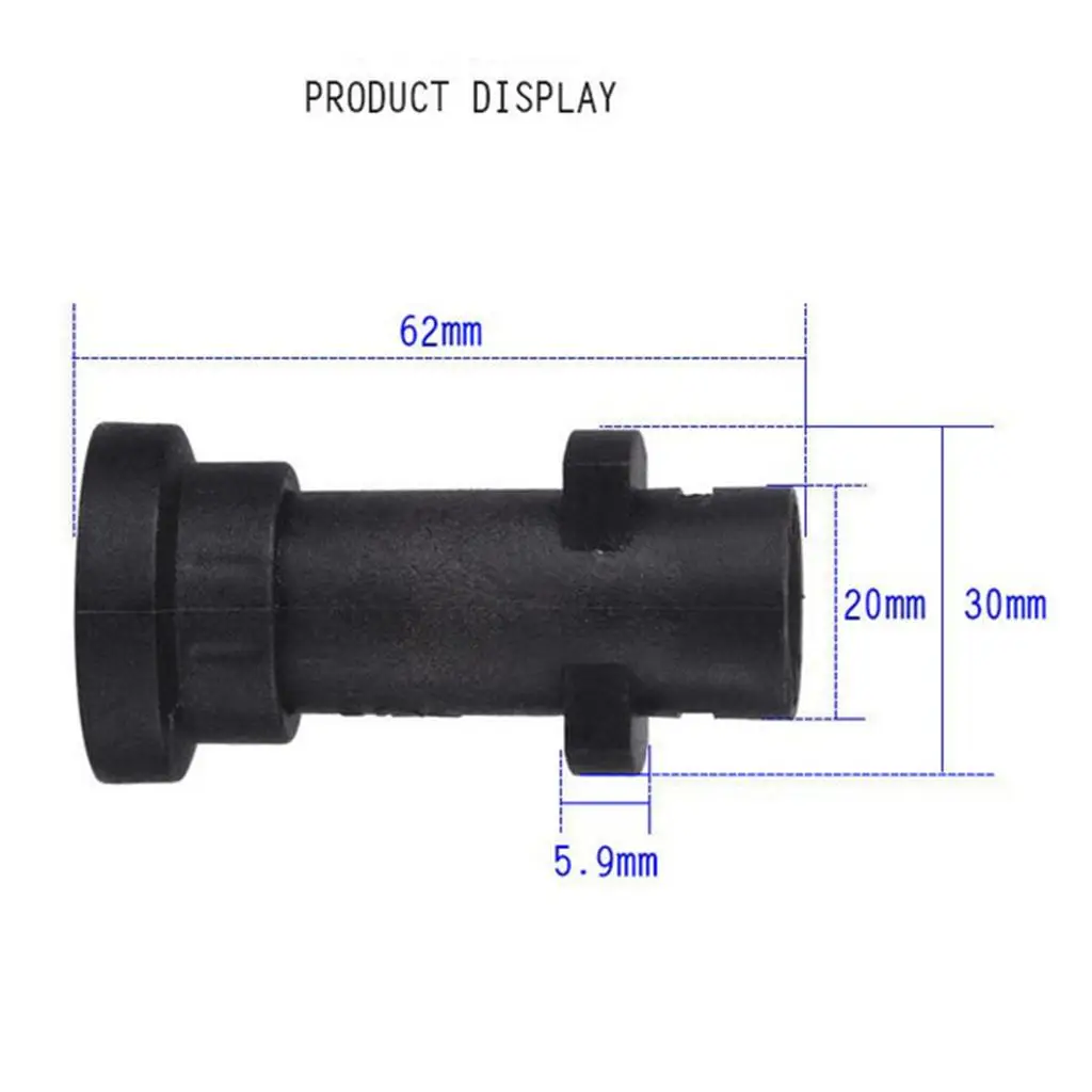 Car Washer Foam Lance Adapter ABS Converter 6.2x2.8cm for Pressure Cleaning Spray Tool
Car Washer Foam Lance Adapter ABS Converter 6.2x2.8cm for Pressure Cleaning Spray Tool