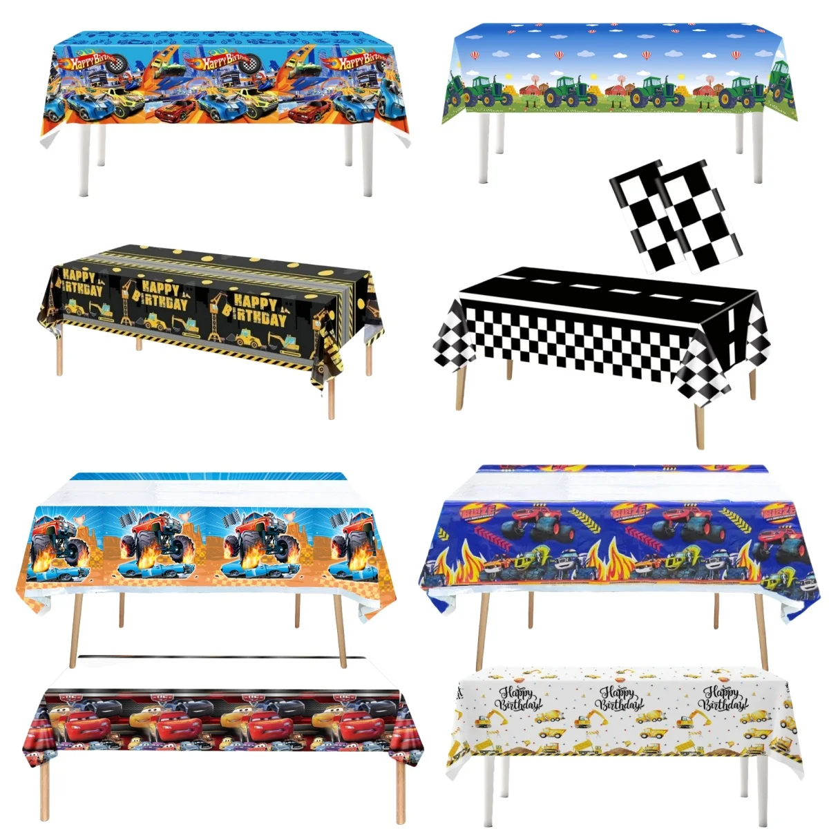 1/5pcs Green Tractor Tablecloth Birthday Decoration Disposable Table Cloth Racing Car Table Cover Kids Favor Gift Party Supplies
1/5pcs Green Tractor Tablecloth Birthday Decoration Disposable Table Cloth Racing Car Table Cover Kids Favor Gift Party Supplies