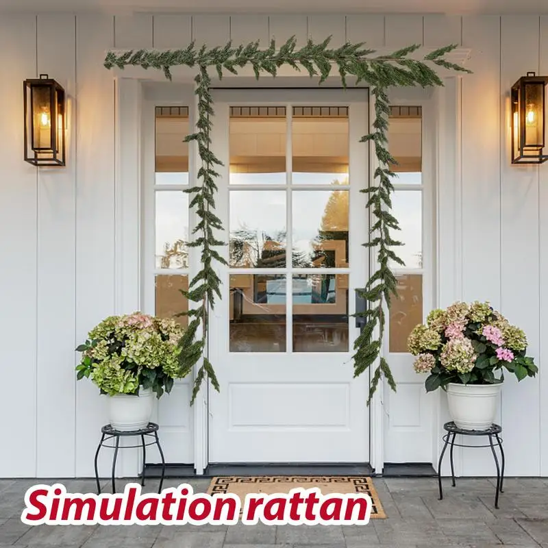 Christmas Vine Garland Multiusage Flocked Garland For Stairs Railing New Year Garland Decor Home Decoration Supplies products
Christmas Vine Garland Multiusage Flocked Garland For Stairs Railing New Year Garland Decor Home Decoration Supplies products