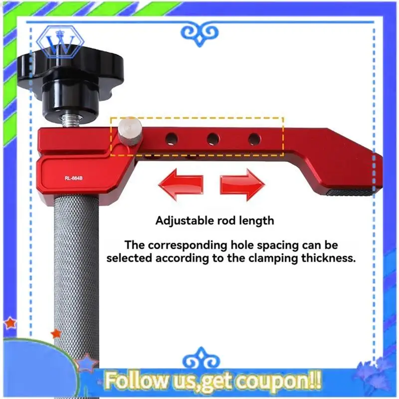 Easy To Use Bench Dog Clamp Dog Hole Clamp Adjustable Aluminum Alloy Quick Acting Dog Clamp For Woodworking Clamps
Easy To Use Bench Dog Clamp Dog Hole Clamp Adjustable Aluminum Alloy Quick Acting Dog Clamp For Woodworking Clamps
